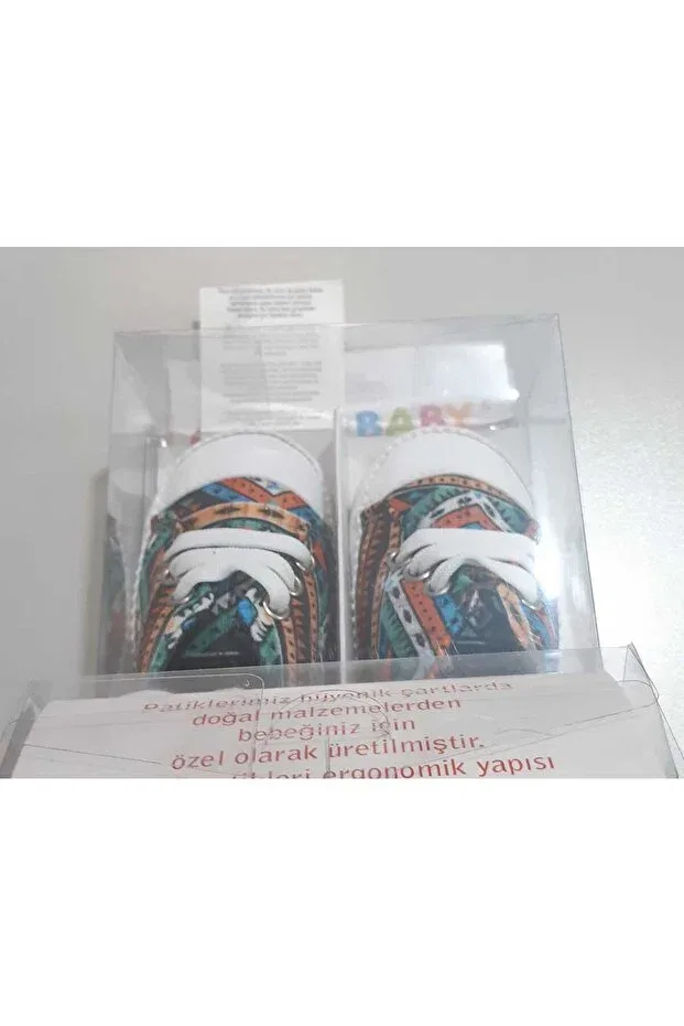 Детские ботинки для мальчиков с принтом Historical Anatolian Baby Home Booties Sönmez Baby, Multicolor — фото 3