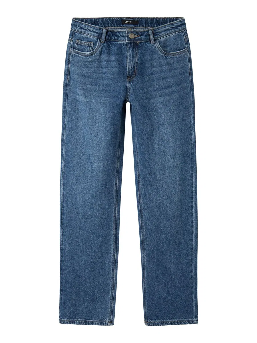 Джинсы LMTD Regular Jeans 'Kim' синего цвета