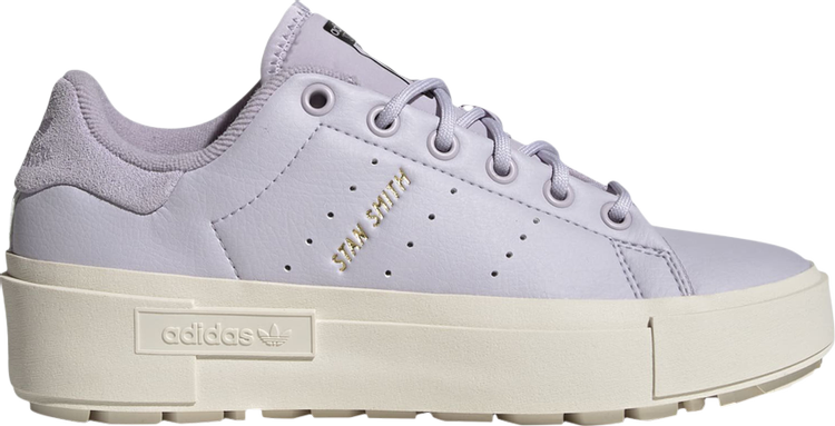 Кроссовки Adidas Wmns Stan Smith Bonega X 'Silver Dawn', фиолетовый - фото