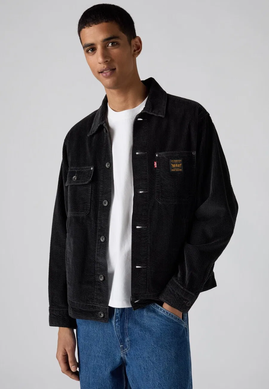 Куртка LEVI'S Between-Season 'SUNRISE TRUCKER' черного цвета — фото 2