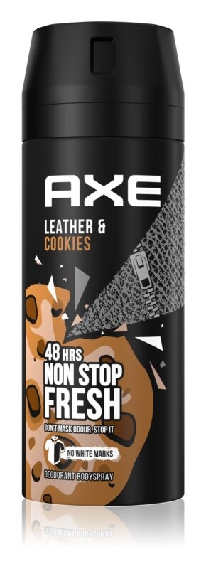 

Дезодорант и спрей для тела Axe Collision Leather + Cookies