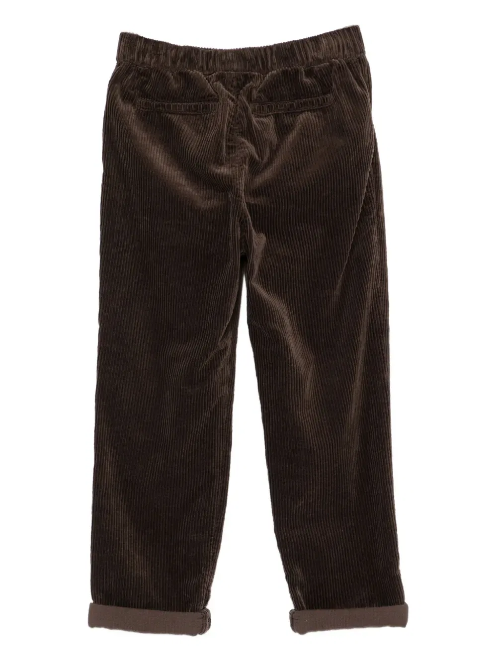 Брюки вельветовые Brunello Cucinelli Kids, коричневый — фото 2