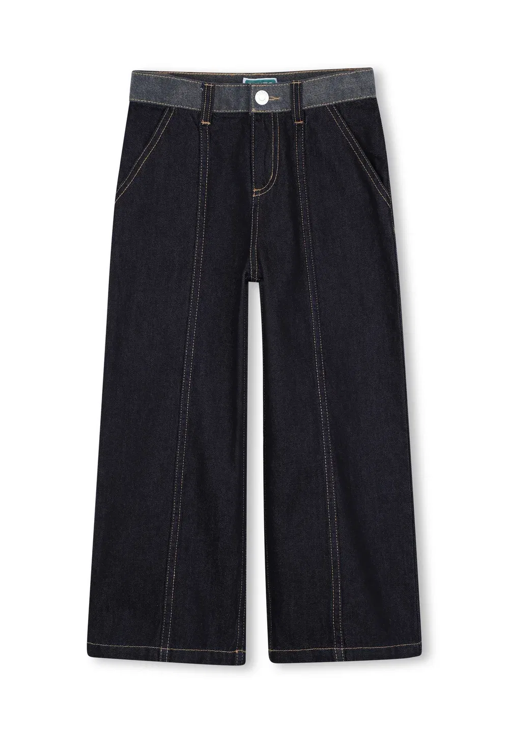 Pantalon en denim - джинсы свободного кроя Kenzo Kids, Denim Brut