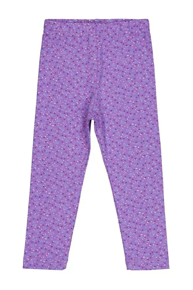 Детские леггинсы для девочек с принтом Crispy flower printed Civil Girls, Purple