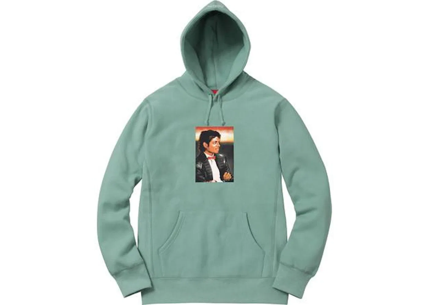 Мужская худи с принтом Michael Jackson Supreme, Seafoam