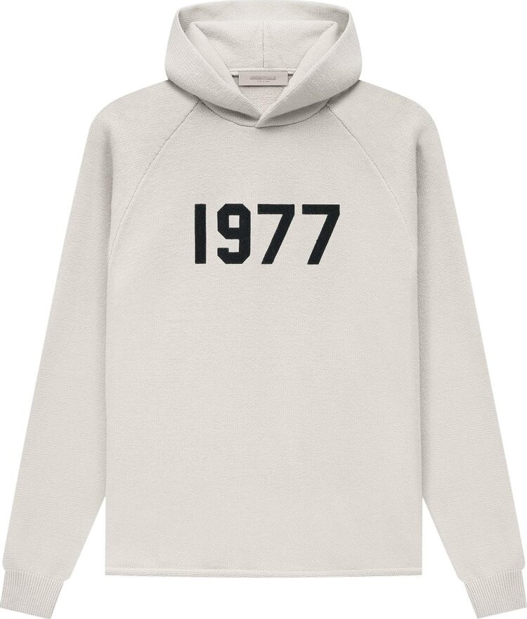 Худи Fear of God Essentials Knit Hoodie 'Wheat', кремовый — фото 2