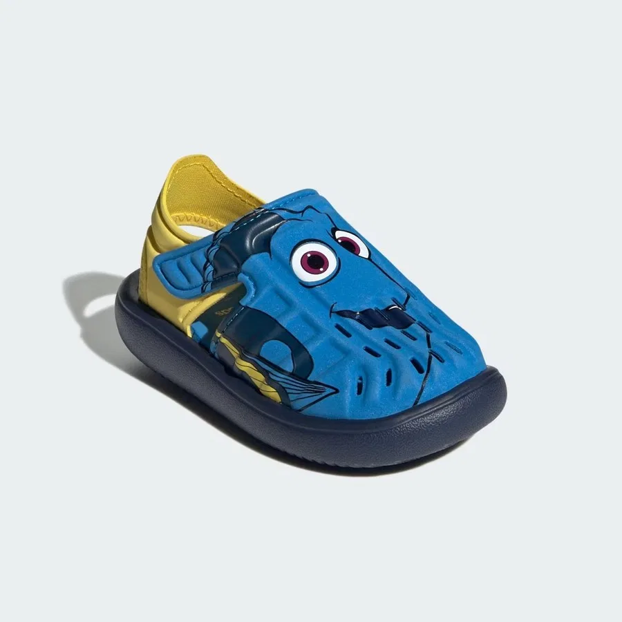 Детские сандалии с закрытым носком adidas x Disney Pixar Mavi Water Sandals, Синий — фото 4