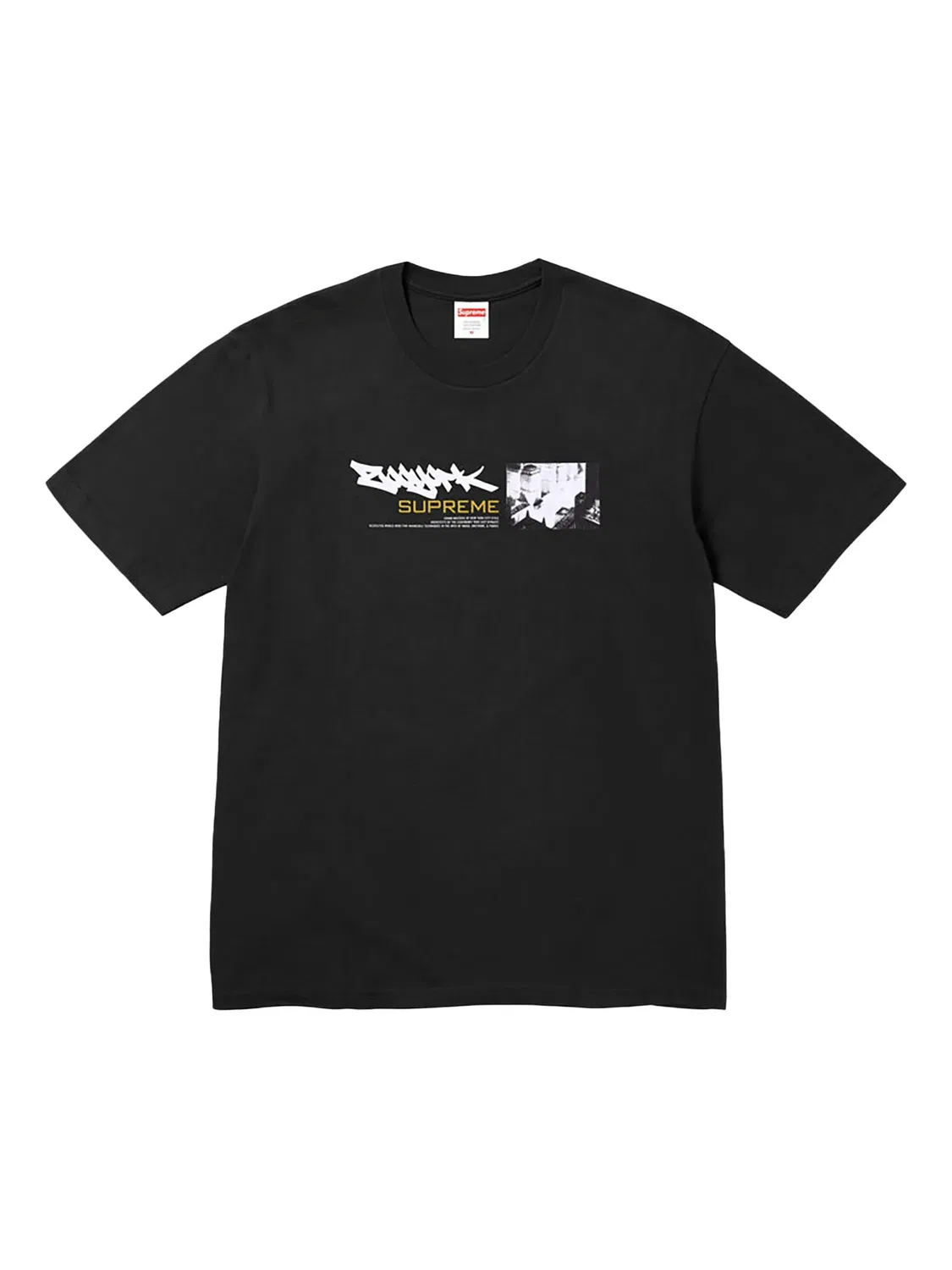 Футболка Zoo York Dynasty SS 25 - Black Supreme, черный