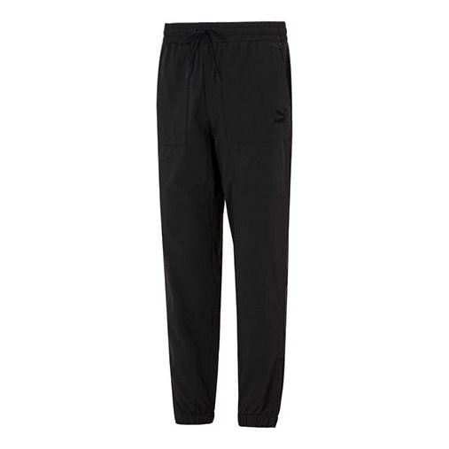 

Брюки essentials logo pants 'black' Puma, черный