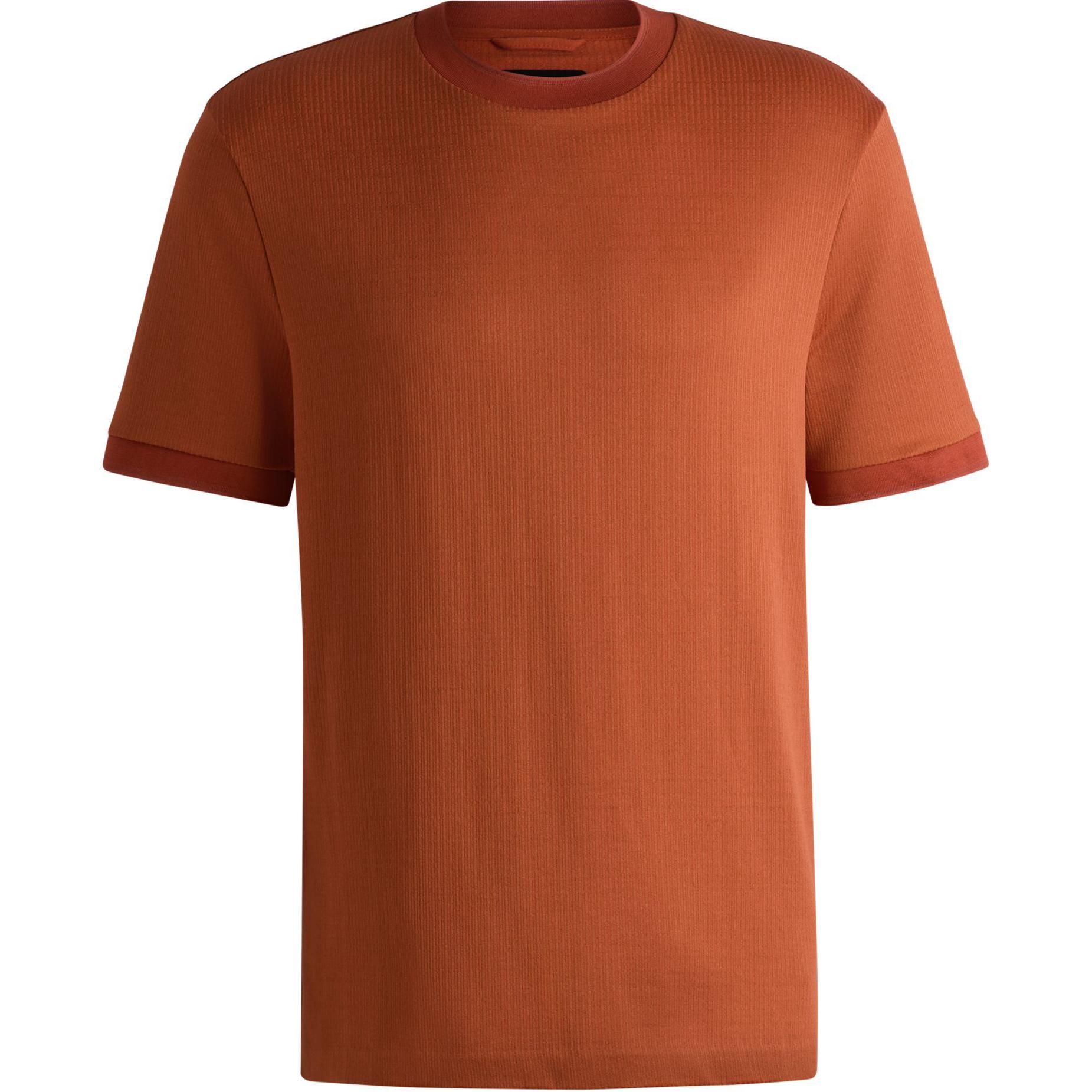 

HUGO BOSS Футболка мужская оранжевая, Оранжевый, HUGO BOSS Футболка мужская оранжевая