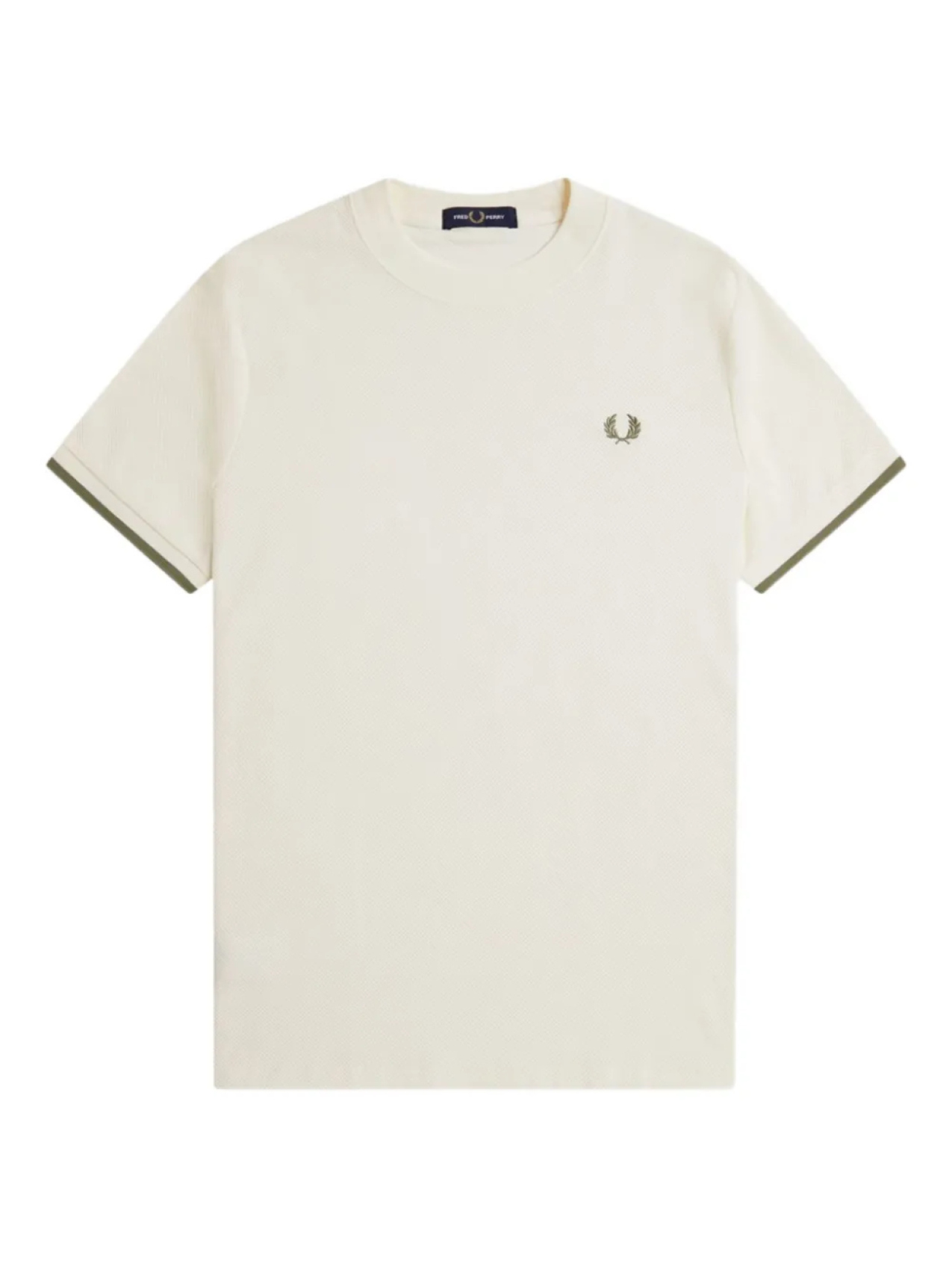 

Футболка с вышитым логотипом Fred Perry, нейтральный