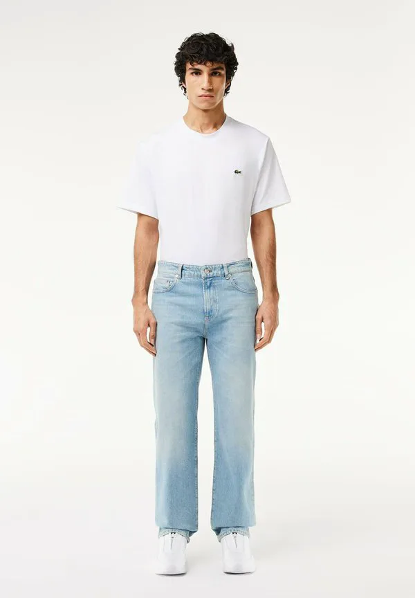 Джинсы прямого кроя Lacoste, Bleu-Mku
