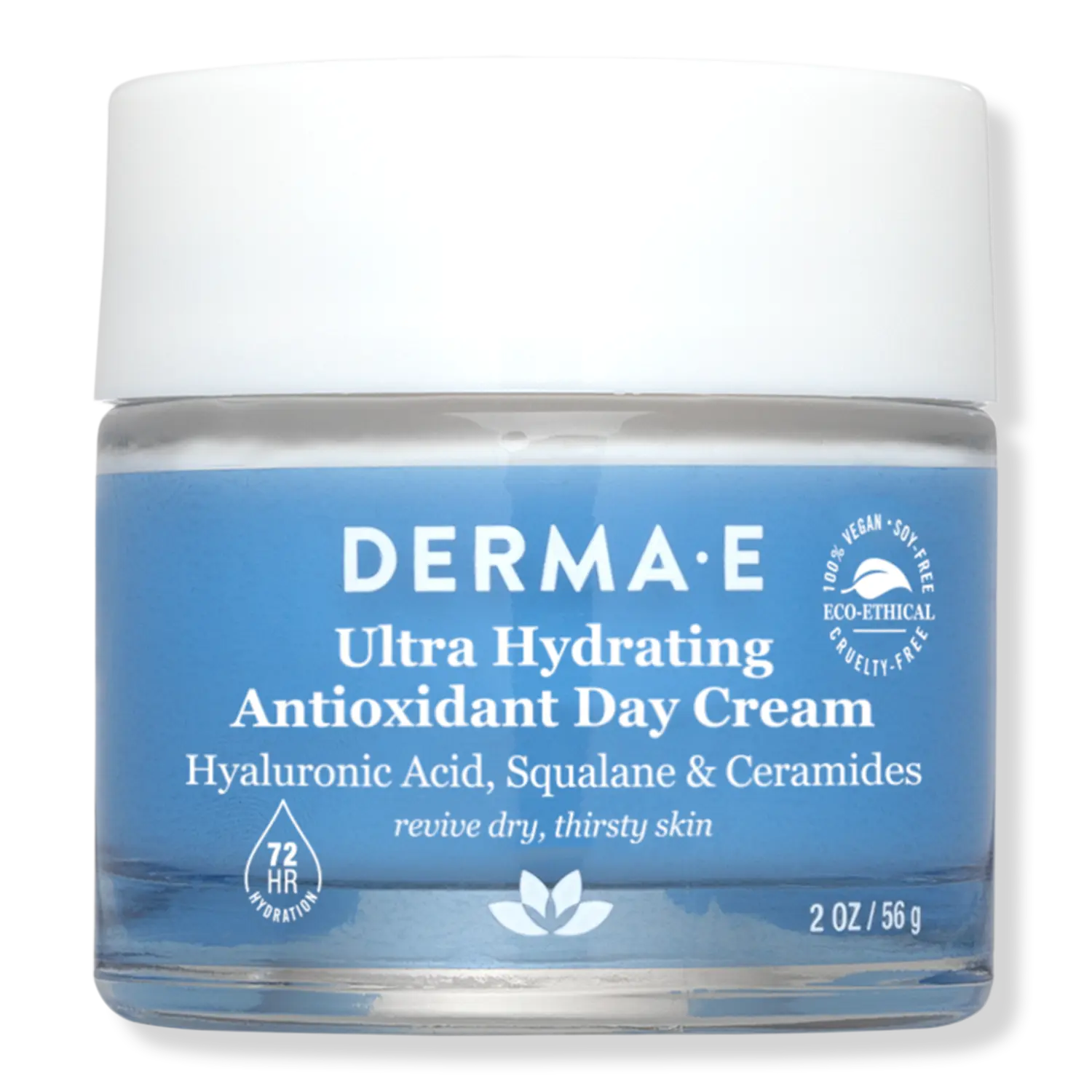 

Ультраувлажняющий антиоксидантный дневной крем с гиалуроновой кислотой DERMA E