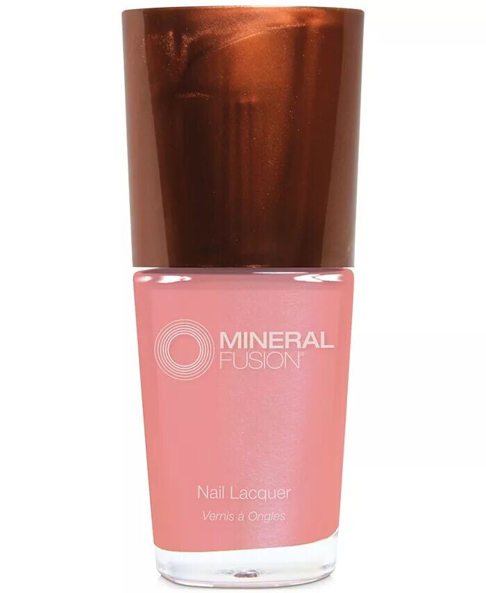 

Лак для ногтей Mineral Fusion, цвет Sunset Peak (bright pink orange/cream finish)