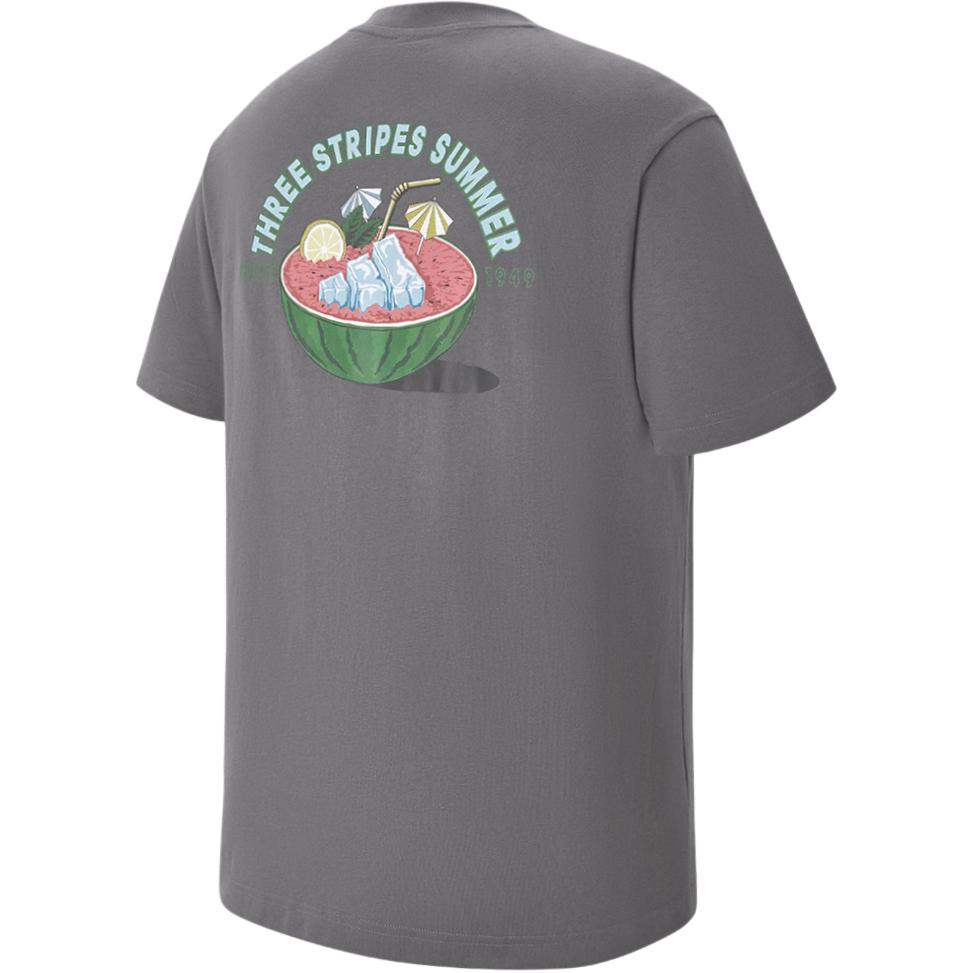 

Футболка унисекс серая Adidas, серый