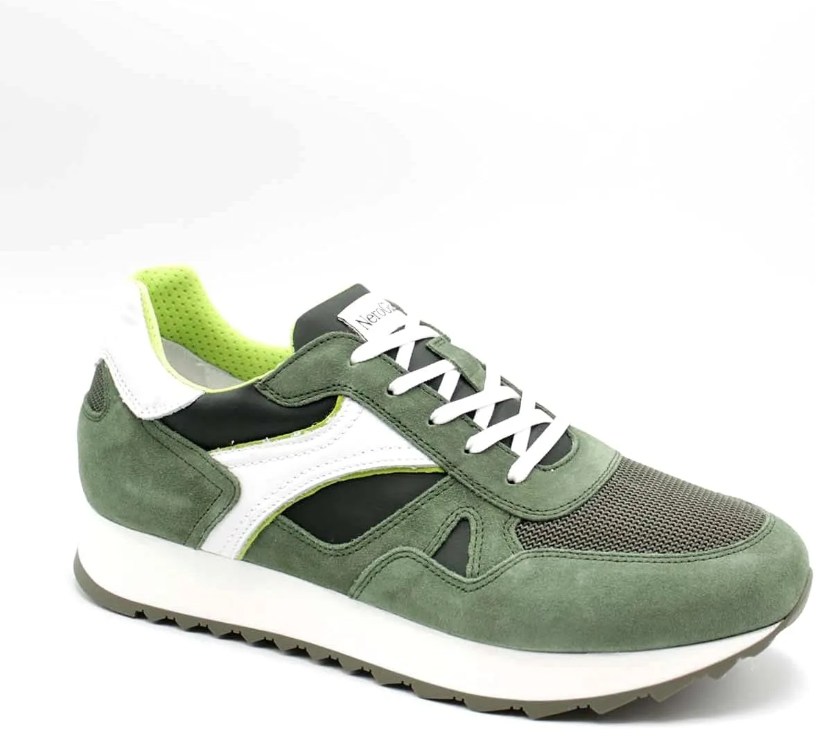 Кроссовки Nero Giardini Black Garden Quick Sporty Man E001503U 528 Grass