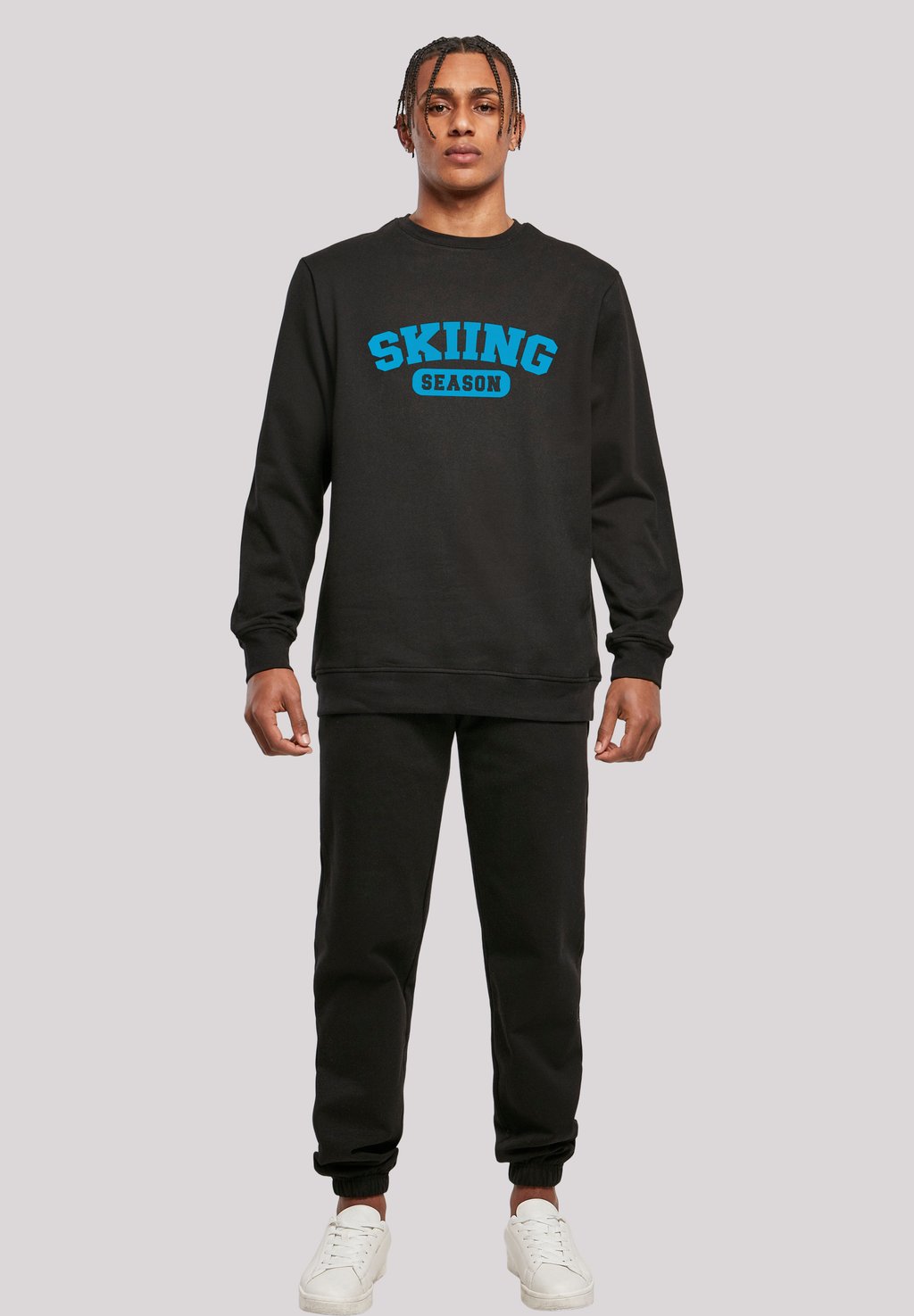 

Толстовка SKIING SEASON WINTER F4NT4STIC, черный