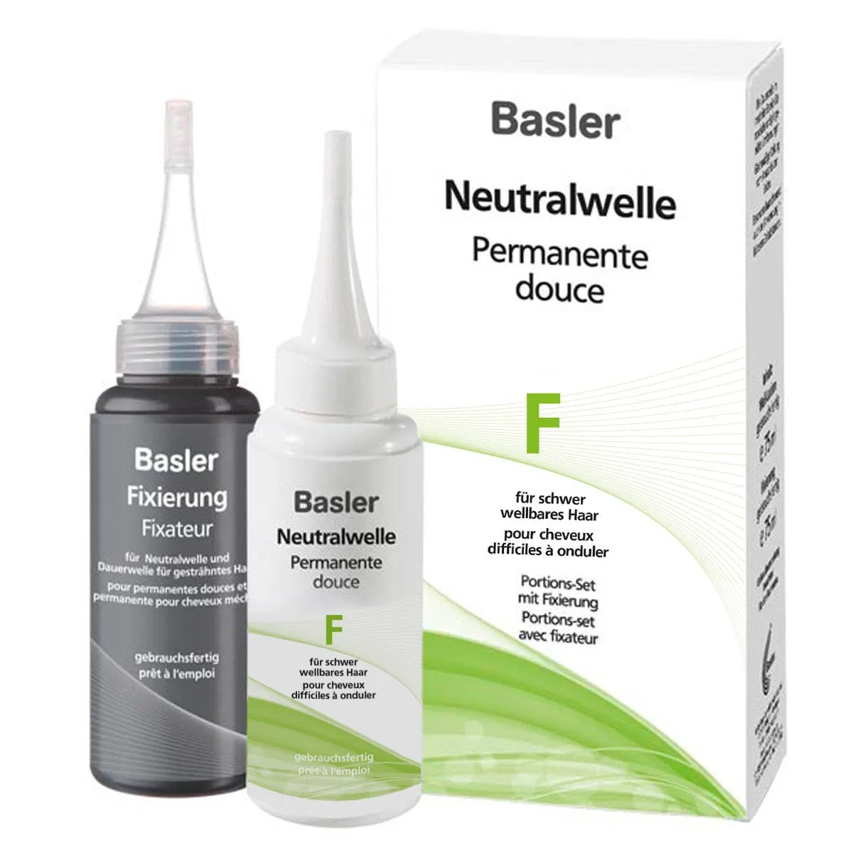 Нейтральный перманент для жестких волос «Wave F» от basler Basler