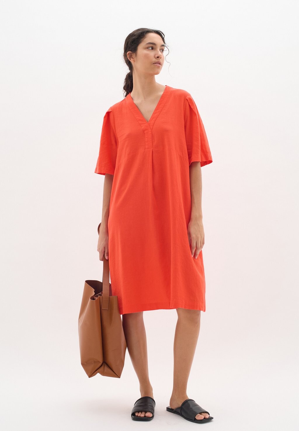 

Дневное платье Ellie InWear, помидор черри