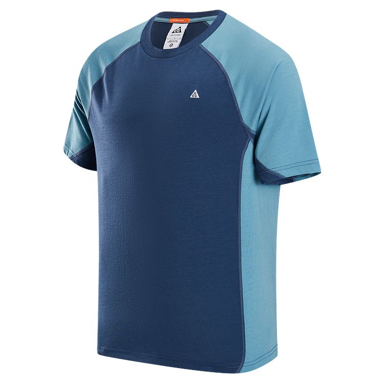 

Футболка мужская dri fit adv uv с коротким рукавом 'goat rocks' Nike, синий