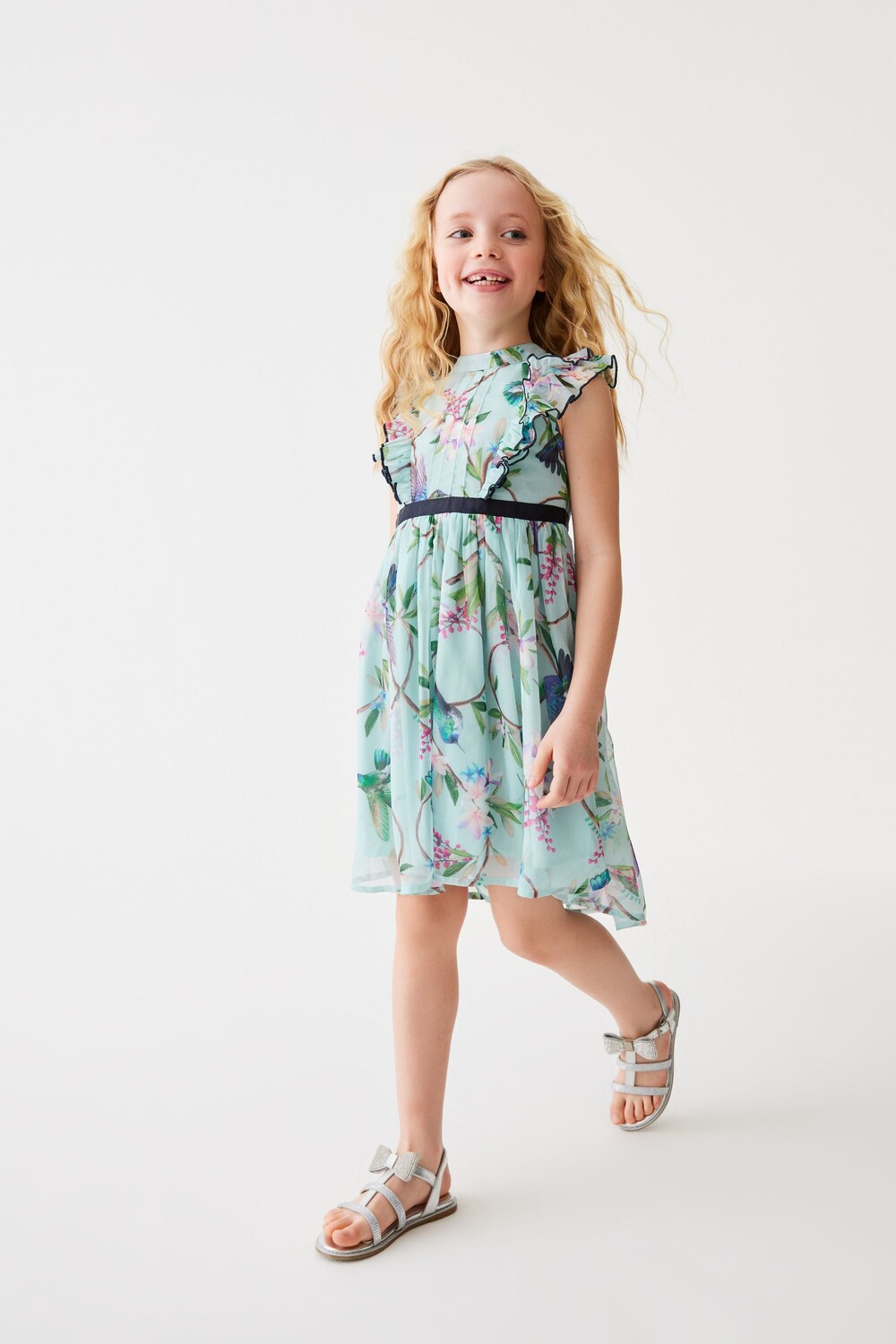 

Платье с цветочными мотивами Baker By Ted Baker, зеленый