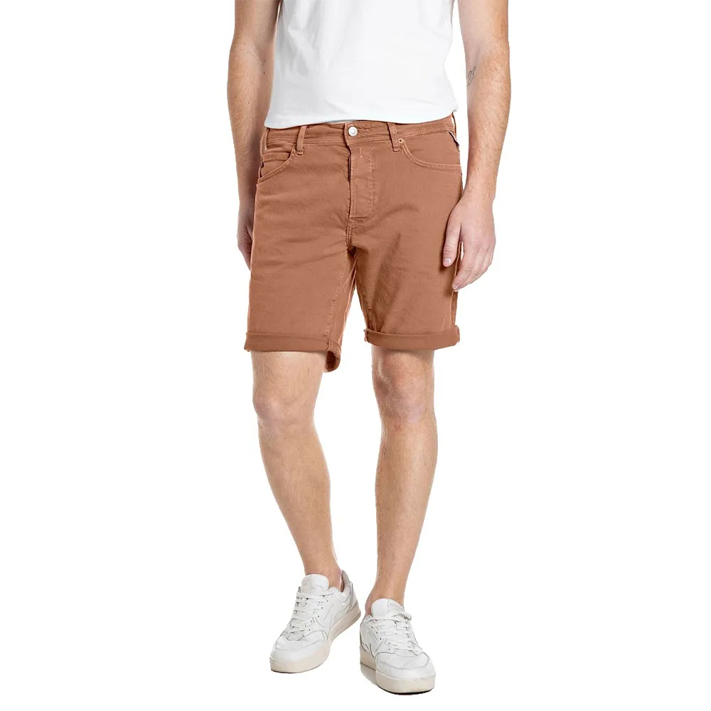 

Воспроизвести MA981Y.000.8488790 джинсовые шорты Replay, коричневый