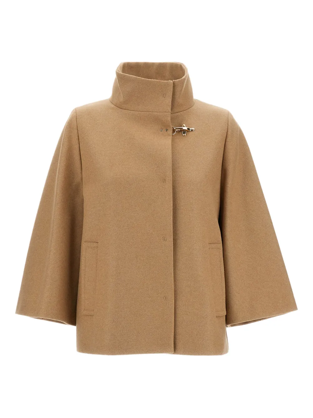 

Куртка из смесовой шерсти Fay, коричневый