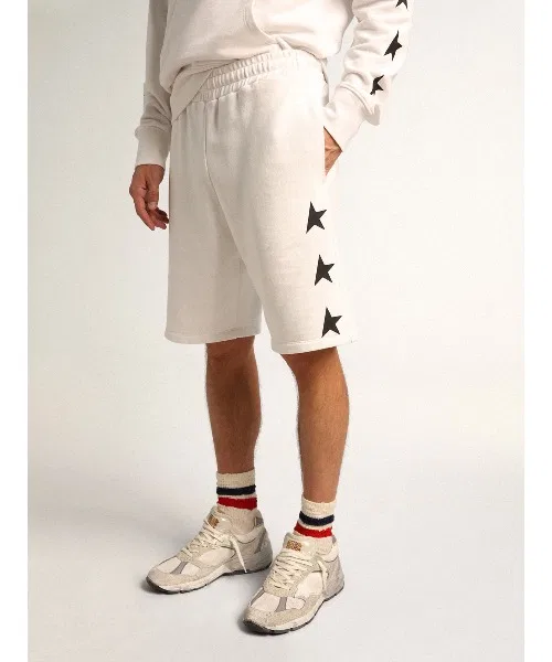 Мужские шорты GOLDEN GOOSE STAR/ M S SHORTS DIEGO WIDE LEG BOXING — фото 2