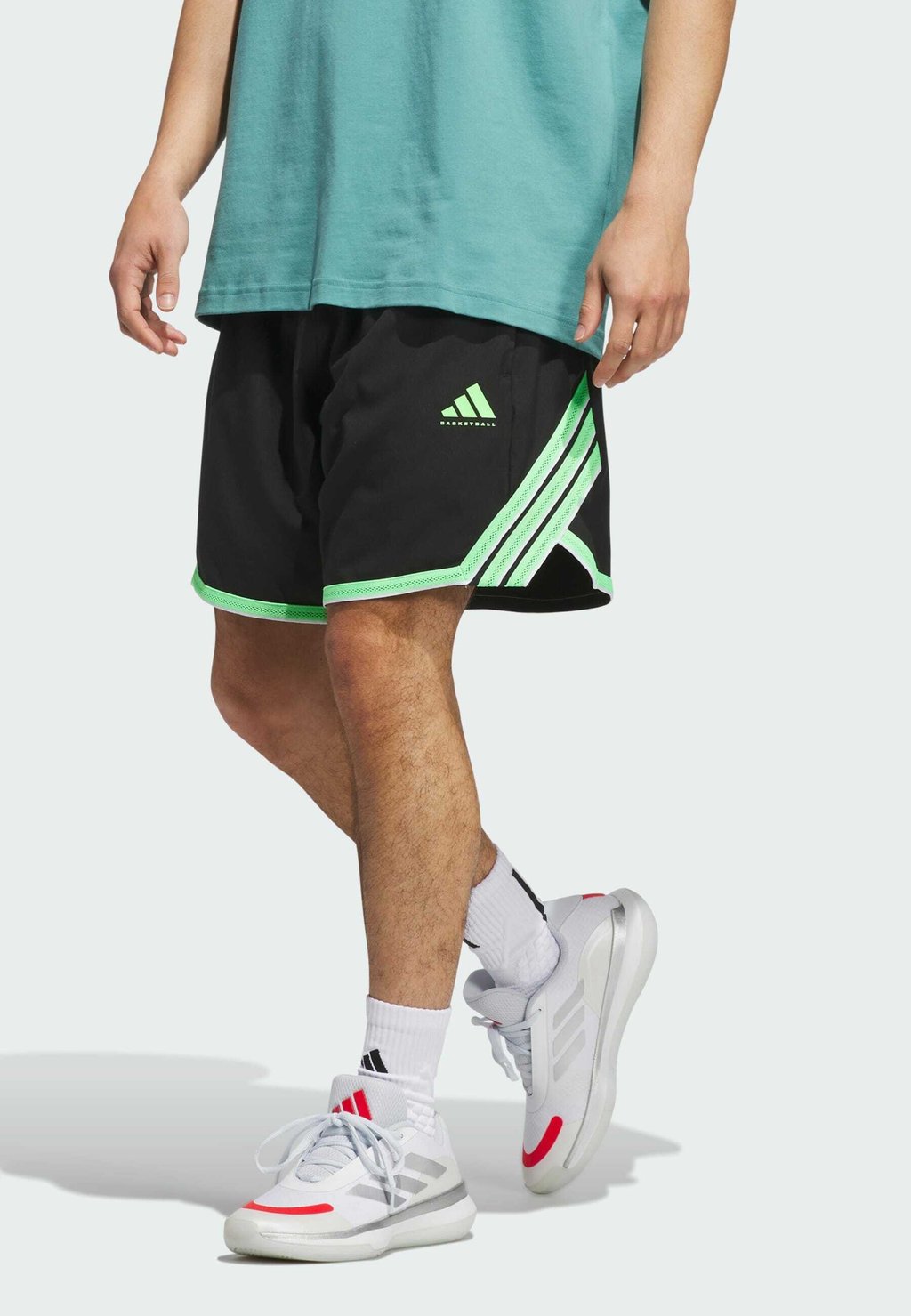 

Спортивные шорты CRAZYLITE Adidas Performance, черный