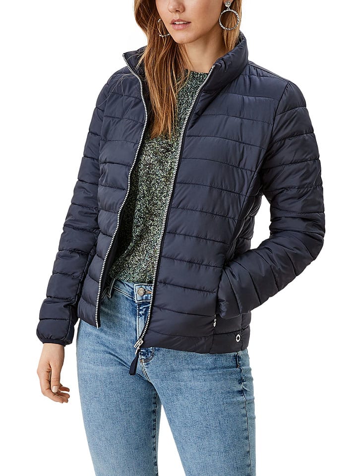 

Стеганая куртка s.Oliver Steppjacke, темно-синий