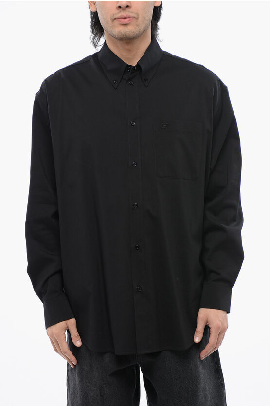 

Рубашка Off-White Solid Color, черный