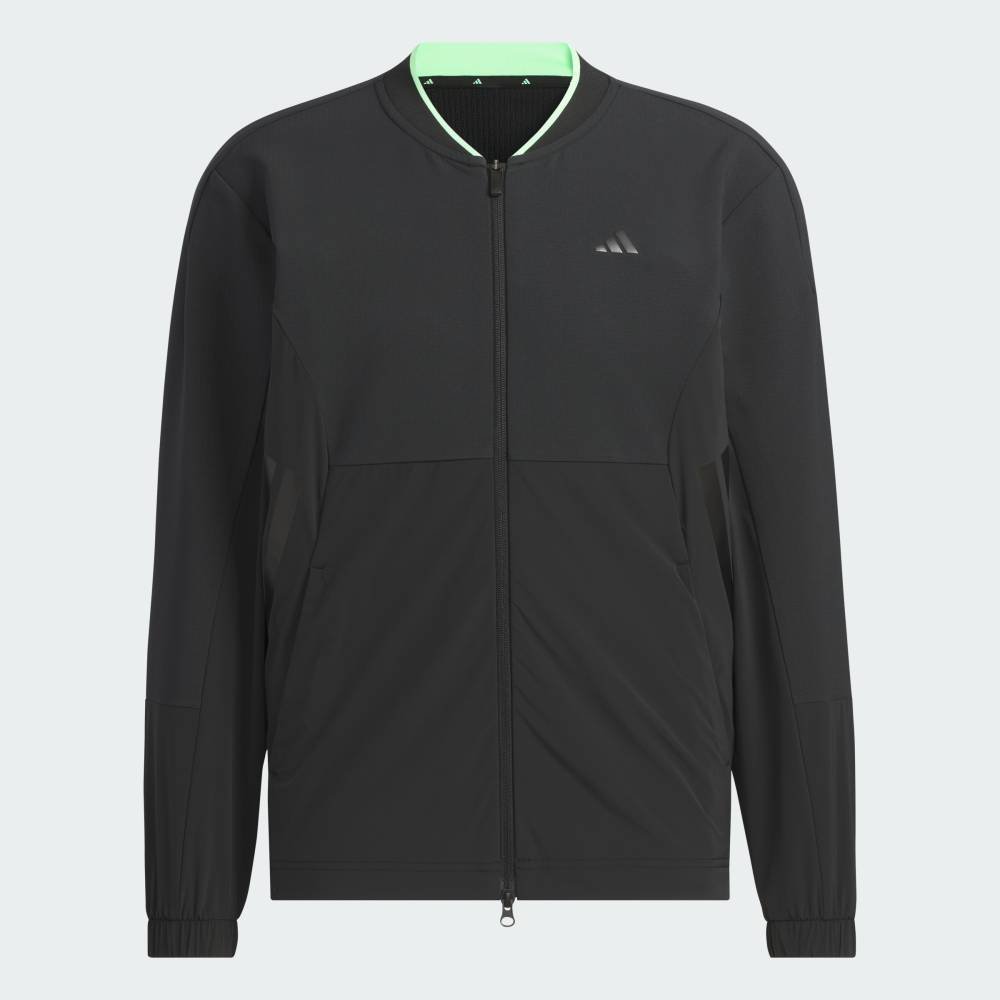 Ветрозащитная куртка на молнии Adidas, black — фото 4