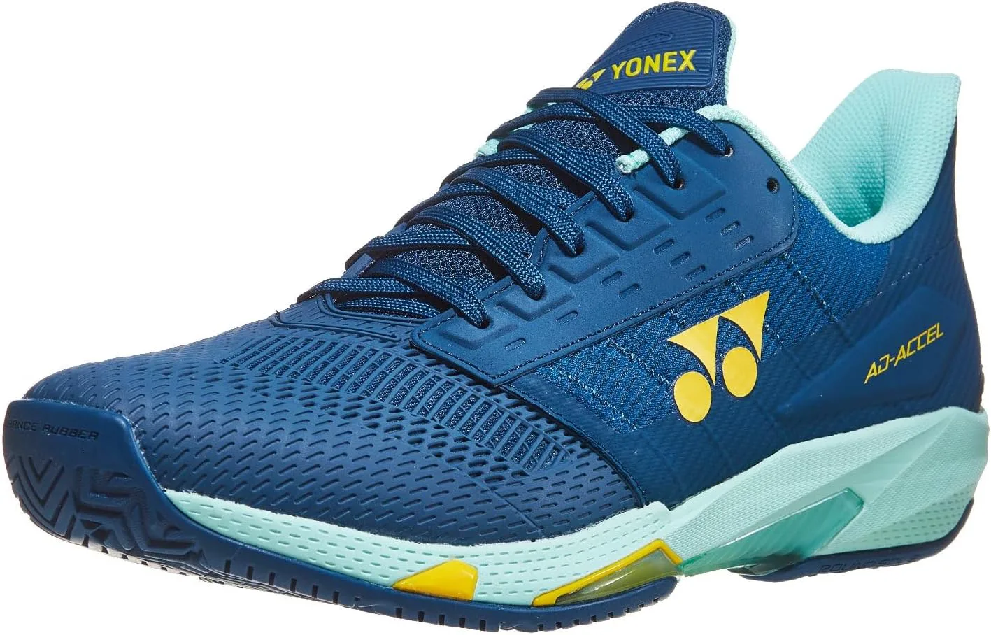 Мужские теннисные кроссовки YONEX Power Cushion AD Accel (Sunset Red), синий