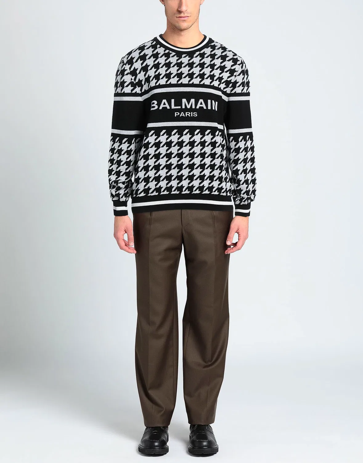 Свитер с логотипом Balmain Black — фото 2