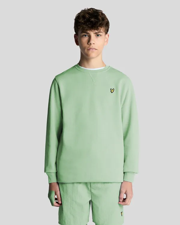 Толстовка с круглым вырезом Lyle & Scott, Turquoise Shadow