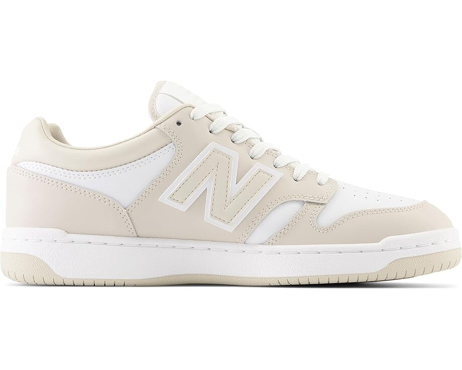 Кроссовки New Balance BB480L v1, цвет Timberwolf/White — фото 4