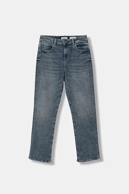 Джинсы из спранного денима Guess, синий