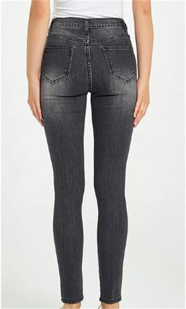 Джинсы Slim Golden Classic Gray Denim — фото 4