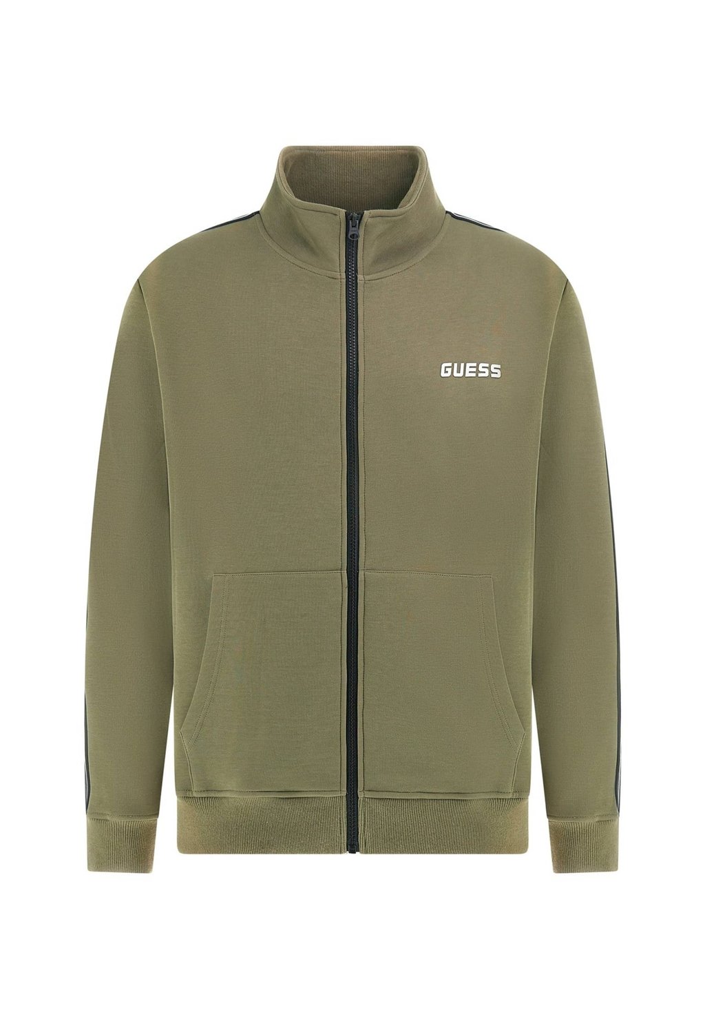 

Толстовка на молнии SEITLICHEM LOGO Guess, оливковый