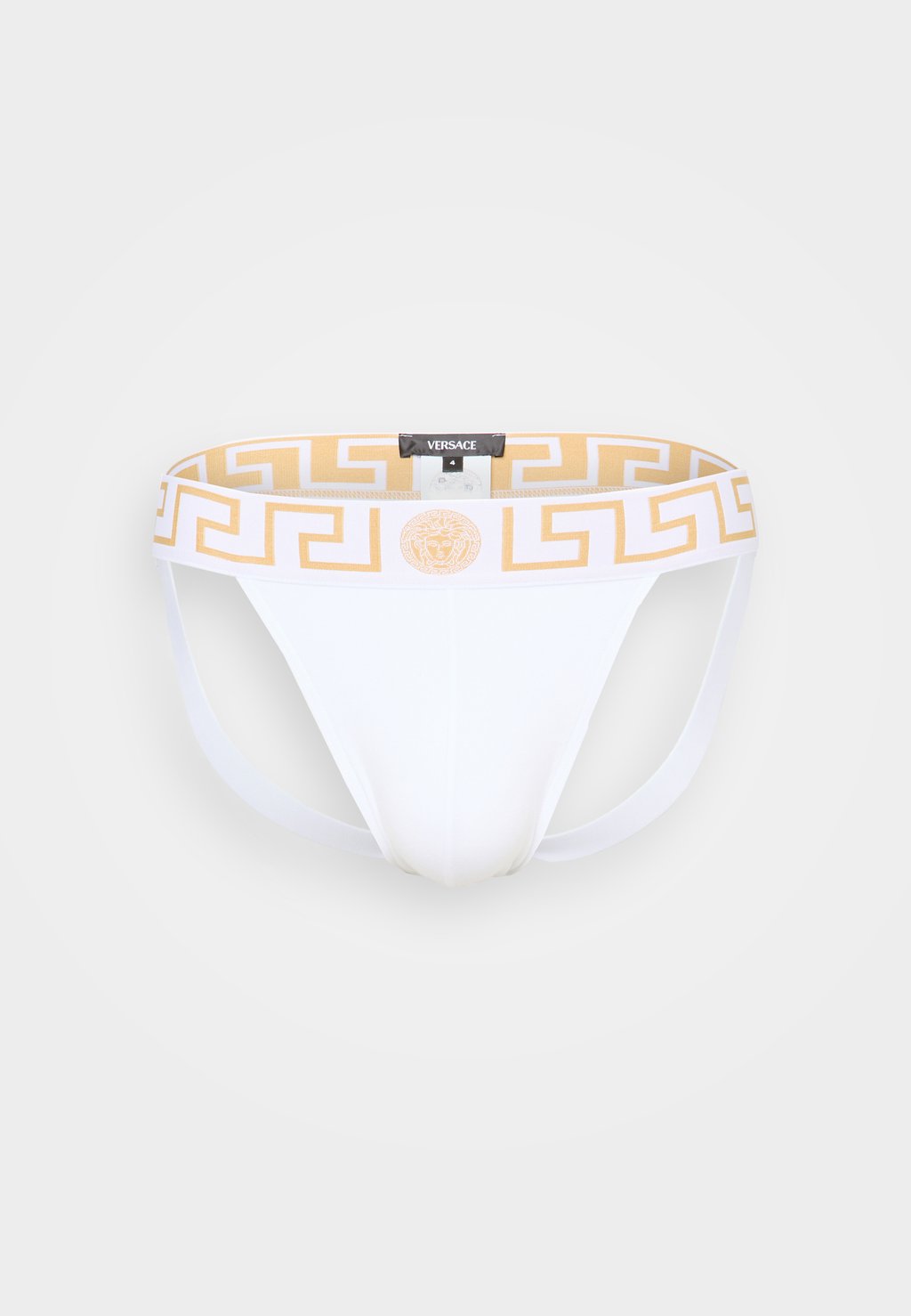 

Трусы UNDERPANTS JOCK STRAP TOPEKA NEW LOGO Versace, белый