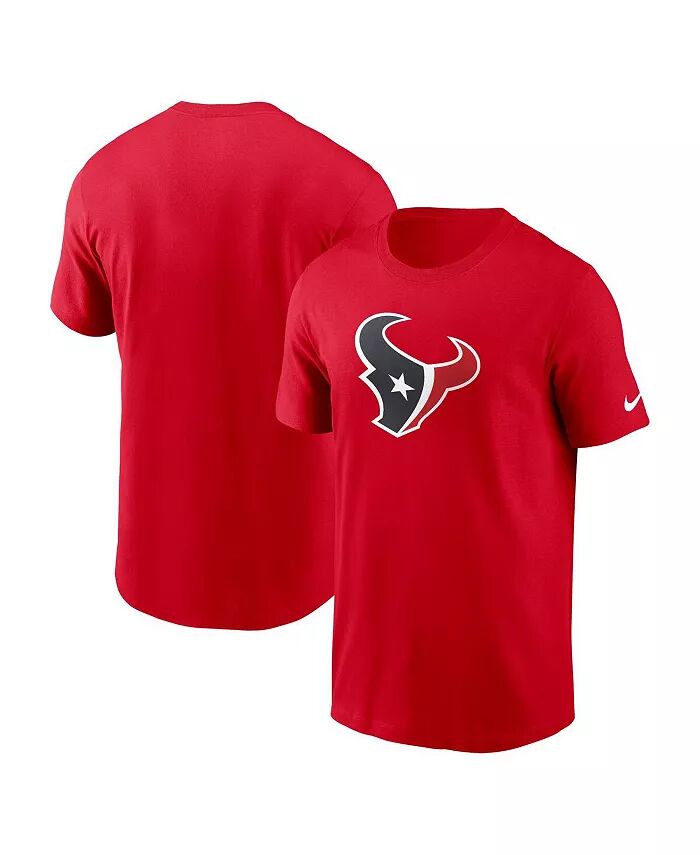 

Мужская красная футболка с логотипом Houston Texans Fan Gear Primary Nike