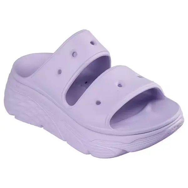 Тапочки foamies max cushioning 'purple' Skechers, фиолетовый — фото 2