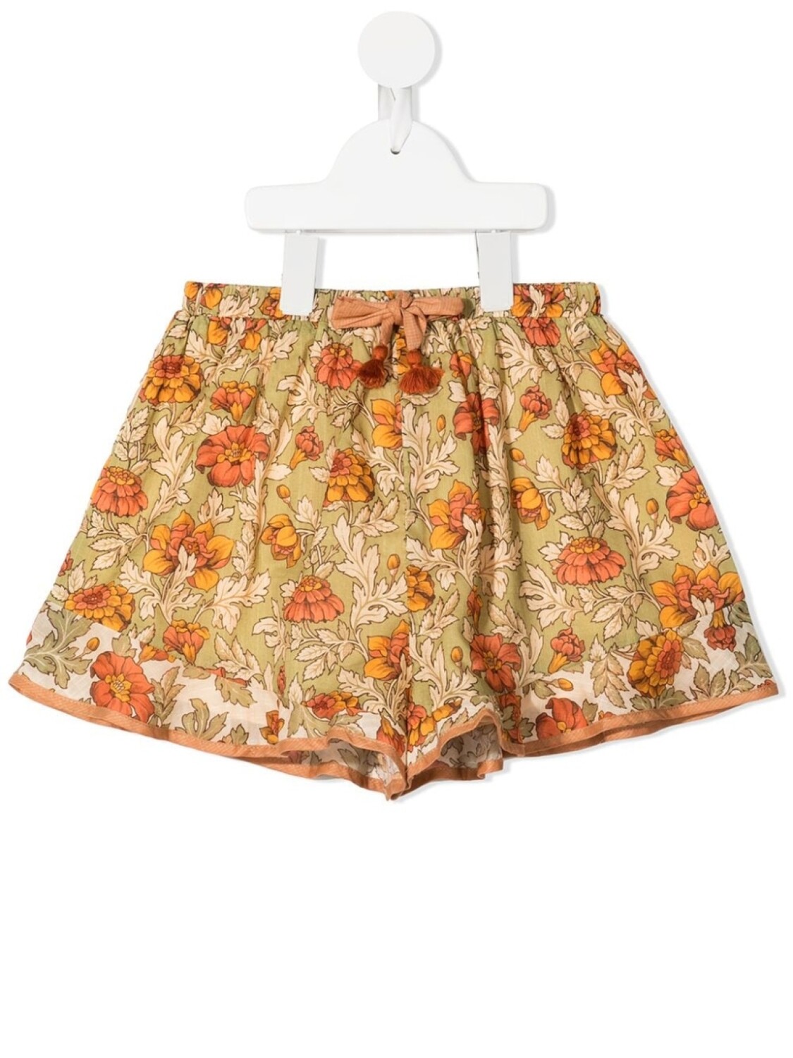 

ZIMMERMANN Kids шорты Andie с цветочным принтом, зеленый