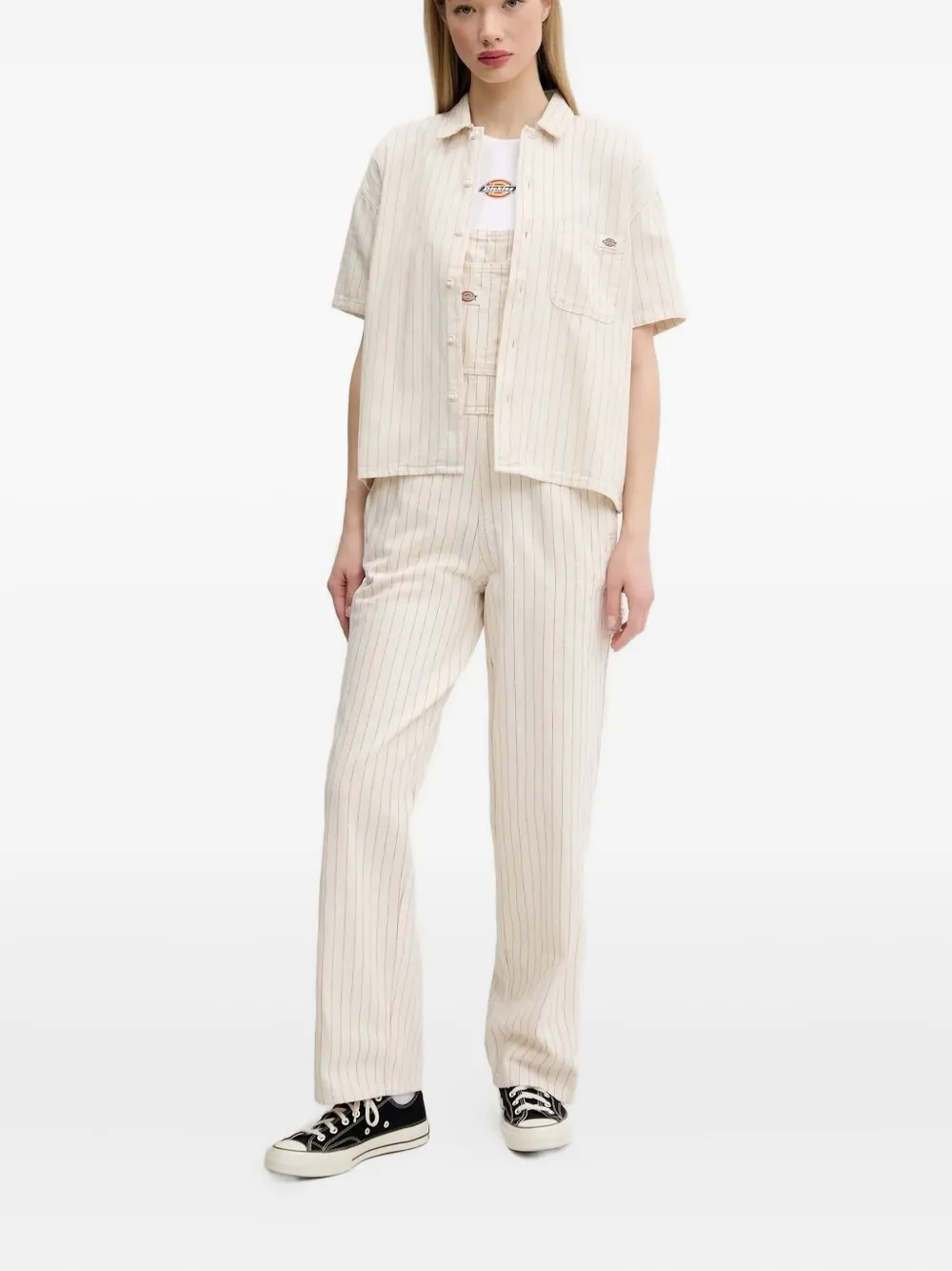 

Комбинезон в тонкую полоску Dickies, нейтральный