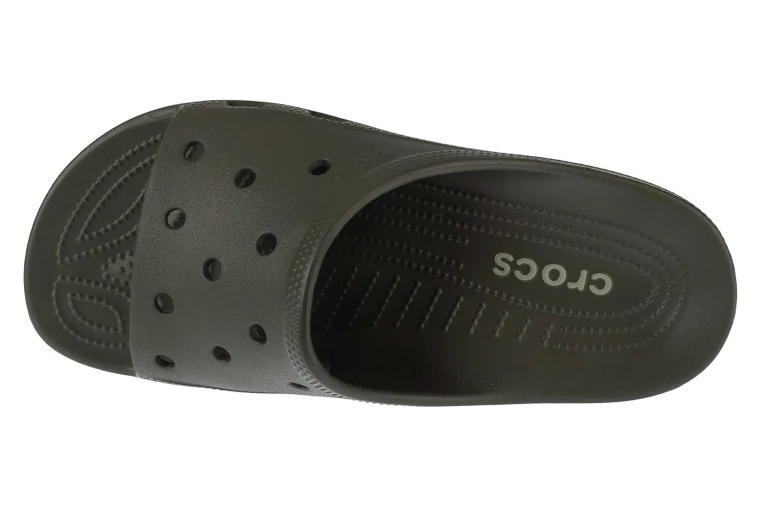 Сандалии Crocs, зеленый — фото 3