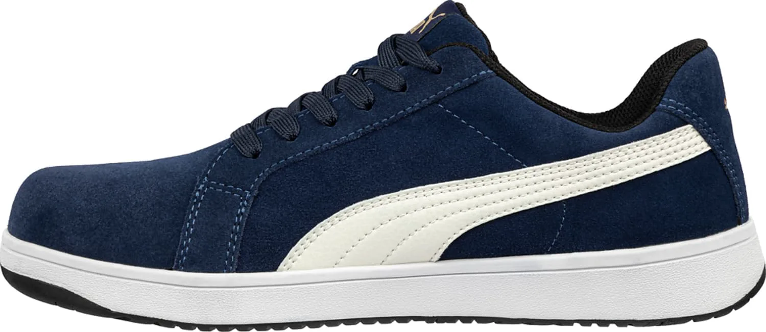 Мужские кроссовки Puma Iconic Suede Low Eh, темно-синий — фото 3
