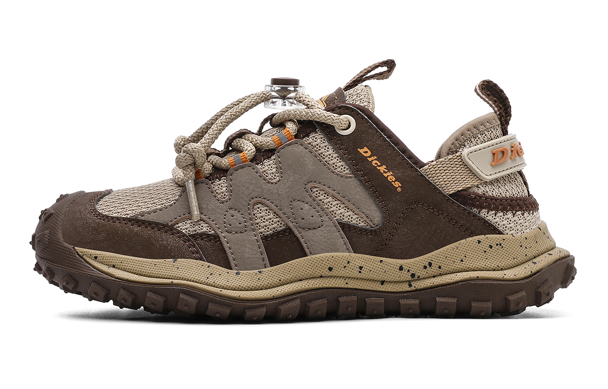 

Скользоустойчивые повседневные туфли кофейного коричневого цвета детские Dickies