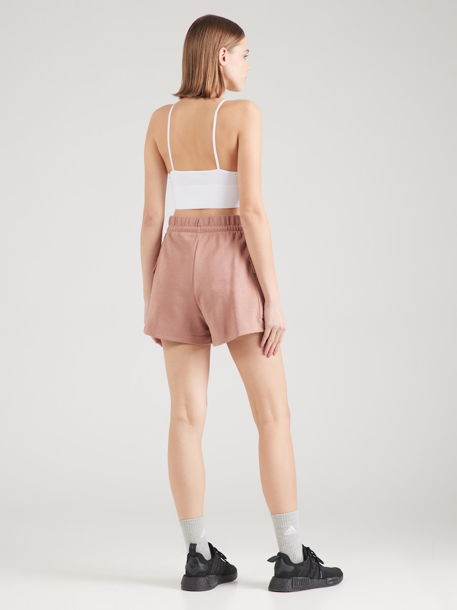 Свободные спортивные брюки ADIDAS SPORTSWEAR Essentials, темно-розовый — фото 4