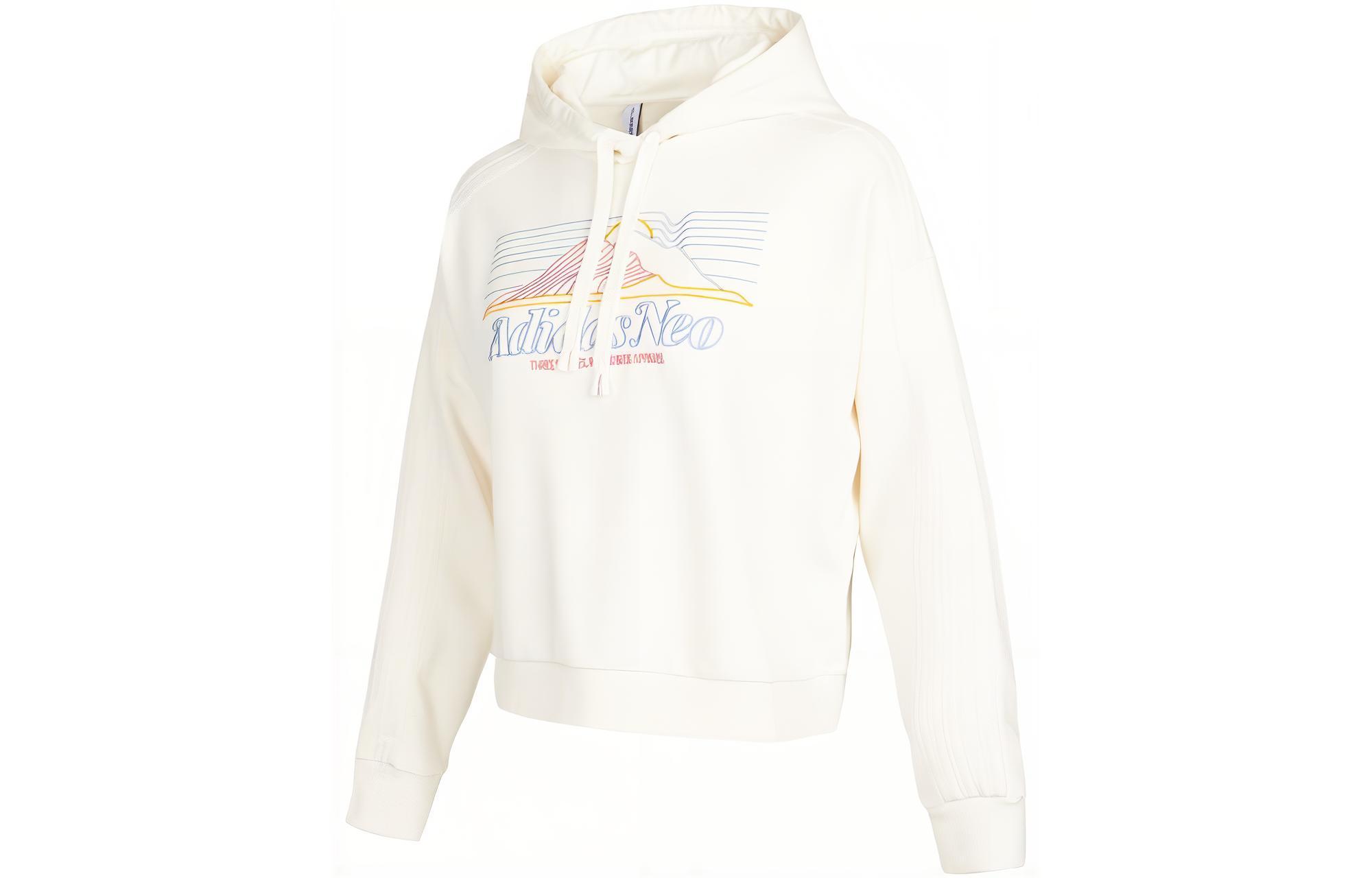 

Свитшот женский белый Adidas Neo