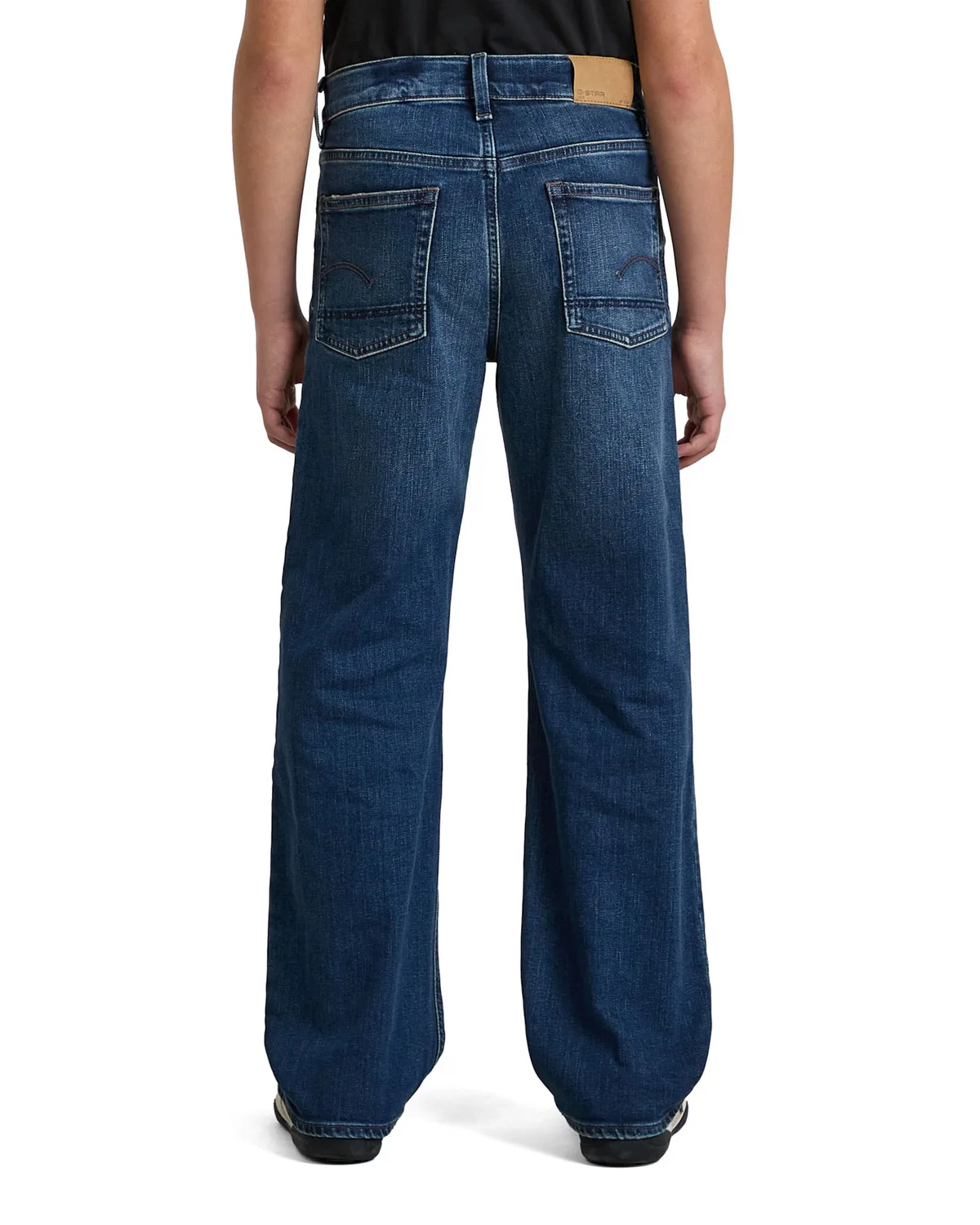 Джинсы G-Star Regular Jeans Boys Lenney Bootcut 2.0 Jeans синего цвета — фото 3
